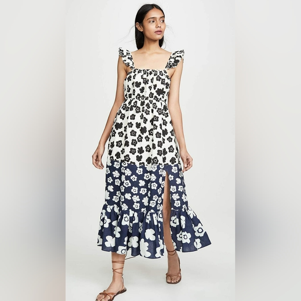 Apiece Apart Floral Maxi Dress